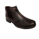 Bota Pegada Couro Elastico Amortech Conforto 180788