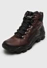 Bota Pegada Masculina Trekking em Couro BROWN