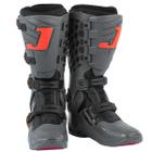 Bota Piloto Motocross Trilha Jett Lite Cinza Profissional