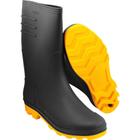 Bota Preta e Amarela PVC Tam. 39 com Forro Vonder