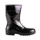 Bota pvc cano curto acqua flex bracol forrada limpeza geral