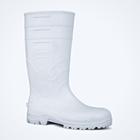 Bota Pvc Cano Longo 38,5cm Branca N.34 Bracol