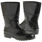 Bota Pvc Cano médio Preta com forro Workflex Ca 37154 -Genova