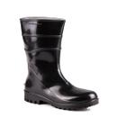 Bota PVC Forrada Cano Curto Preta Tamanho 38 CA37456 Bracol