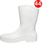 Bota PVC Vulcaflex Branca Cano Médio Sem Forro 110VFLEX-BR CA 42291 Nr. 44