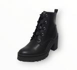 Bota Ramarim Cano Curto Com Salto Casual Conforto Feminina