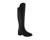 Bota Ramarim Cano Longo Salto Baixo Feminino Cor Preto