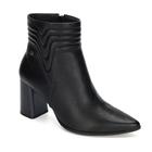 Bota Ramarim Salto Alto Bico Fino Feminino Cor Preto