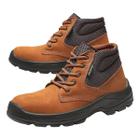 Bota Segurança Amarrar Bracol Bae Bico Pvc Masculina Com C.a Castor