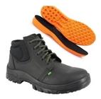 Bota Segurança Ecosafety Ps139-Ap Bico Pvc Couro Latego