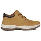 Bota Skechers Ankle Boot Leather Masculina - Bege