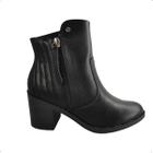 Bota Social Salto Alto Comfortflex Ankle Boot 99301