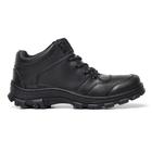 Bota Tênis Coturno Masculino Síntetico Motociclista Cano Curto Preto