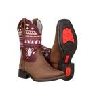 Bota Texana Capelli Feminina Country Bordada Dia a Dia