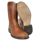 Bota Texana Masculina Jácomo Marrom Couro Legítimo Para Usar No Rodeio Country- Ref. 0401/C