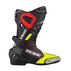 Bota Texx Pista Preta Vermelha E Amarela 42 F016