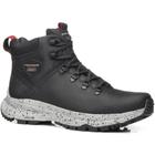 Bota Trekking Masculina em Couro Preto - Pegada Preto