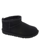 Bota UGG Unisex-Child Classic Ultra Mini preta tamanho 13