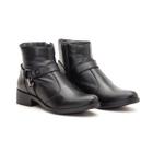 Bota Urbana Premium com Enfeite Moda Fashion Estilo Feminino