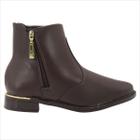Bota Vizzano Feminina Café