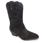 Bota Western Feminina Couro Bottero Cano Baixo 346301