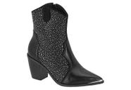 Bota Western Vizzano Country Bico Fino Texana Strass Trend