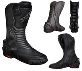 Bota X11 Race Track Motociclista Cano Longo Couro