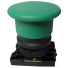 Botão à Impulso Tipo Soco Verde 60mm - SLPFN2M6 - STECK