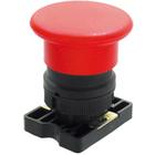 Botão à Impulso Tipo Soco Vermelho 40mm - SLPFN1M4 - STECK