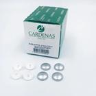 Botão Bombe P/ Forrar Cardenas Branco Cx 144 Unidades 14 Mm