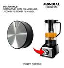 Botão de Liquidificador L-1000 Mondial 1000w Preto Original