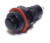 Botão de Pulso Preto Chave Interruptor DS213 PT 10 Unidades