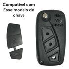 Botão Reparo Para Chave Canivete Ducato Punto Stilo Strada