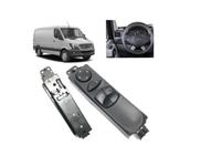 Botão Vidro Elétrico Porta Motorista Mercedes Sprinter 311 415 515 3 Plug