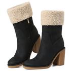 Botas de neve North Oak, bico redondo, femininas, pretas, inverno