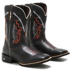 Botas Masculinas Country Texana Bico Quadrado