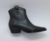 Botas Preta Cano Curto Preto