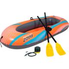 Bote Inflável 2 Pessoas Hydro-Force Raft Com Remo + Bomba de Ar - Bel