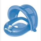 Bote Inflável Para Bebês Bestway Com Cobertura Destacável Contra o Sol e Fator De Proteção Solar UPF 50+ Azul