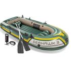 Bote seahawk 300 intex pvc super forte + remo aluminio 2,95m 360kg