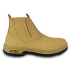 Botina Bota Masculino Cano Curto Couro Legítimo New Holland