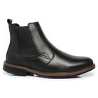 Botina Chelsea Masculina Bootsland Em Couro Legitimo Confort