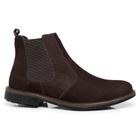 Botina Chelsea Masculina Bootsland Em Couro Legitimo Confort