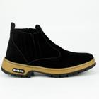 Bota Masculina Trabalho em Couro com Palmilha em GEL Forte Resistente e  Confortável CA-2021 Azul - Calce Com Estilo - Bota Masculina - Magazine  Luiza