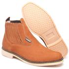 Botina Country Masculina Tradicional Texana Couro Bota Classica Resistente Casual Dia a Dia Ref 150