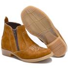 Botina Infantil Masculina Bota Country Kids Texana Couro