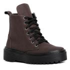 Botinha cano curto feminina Oldsen Ariah confortável macia tendencia moda