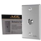 Botoeira inox de embutir agl