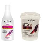Botox Bttx 3D Advanced Kiria 250g Com Shampoo Antirresíduo
