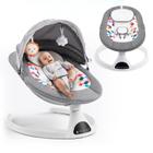 Bouncer elétrico Baby Swing Soobaby com música e Bluetooth